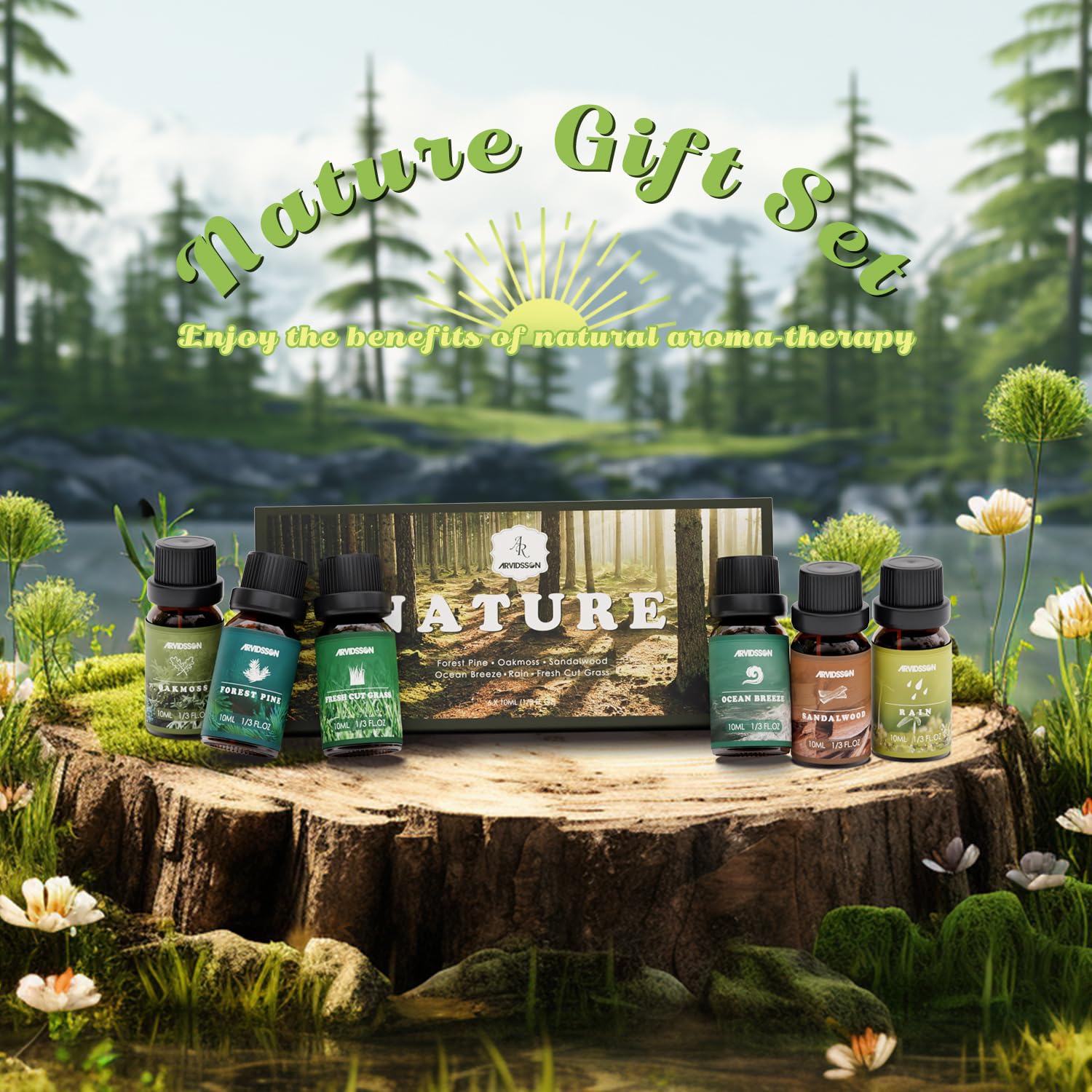 ARVIDSSON Nature – Santal, parfum chaleureux pour bougies et produits faits maison.