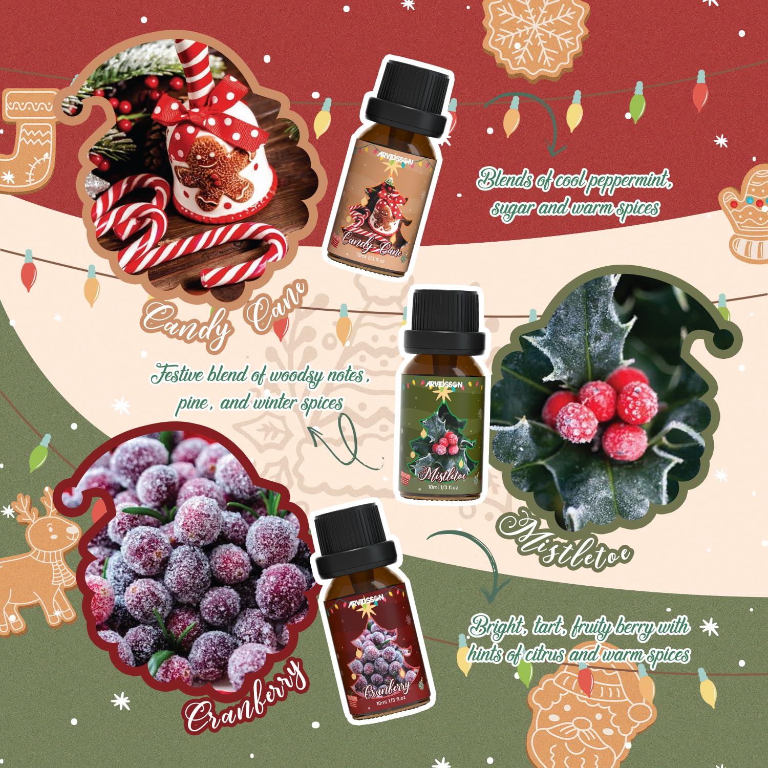 ARVIDSSON Noël – canne-de-sucre, huile parfumée pour bougies et pot-pourri.