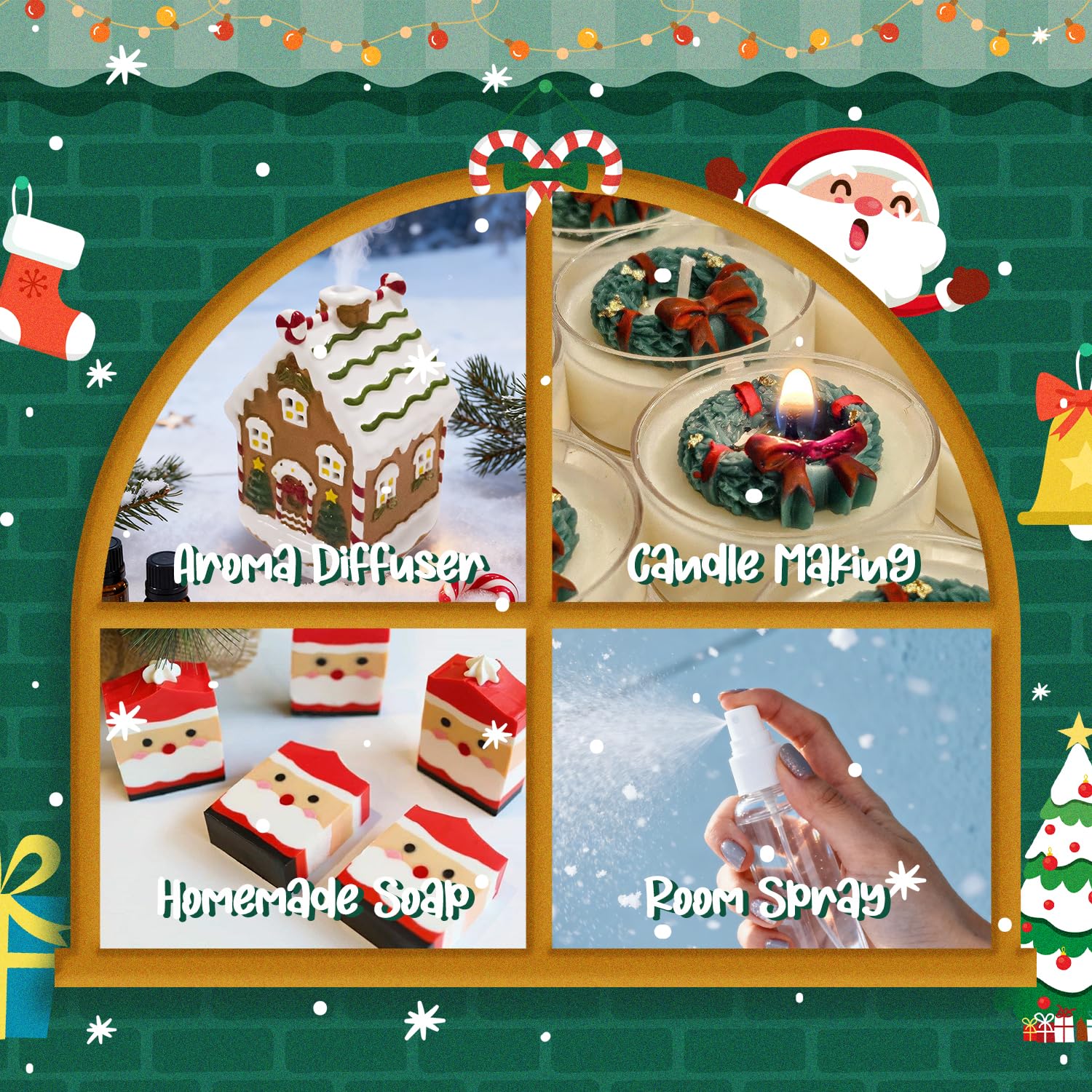 ARVIDSSON Noël – coffret Noël, huiles parfumées pour diffuseur et cadeaux faits main.