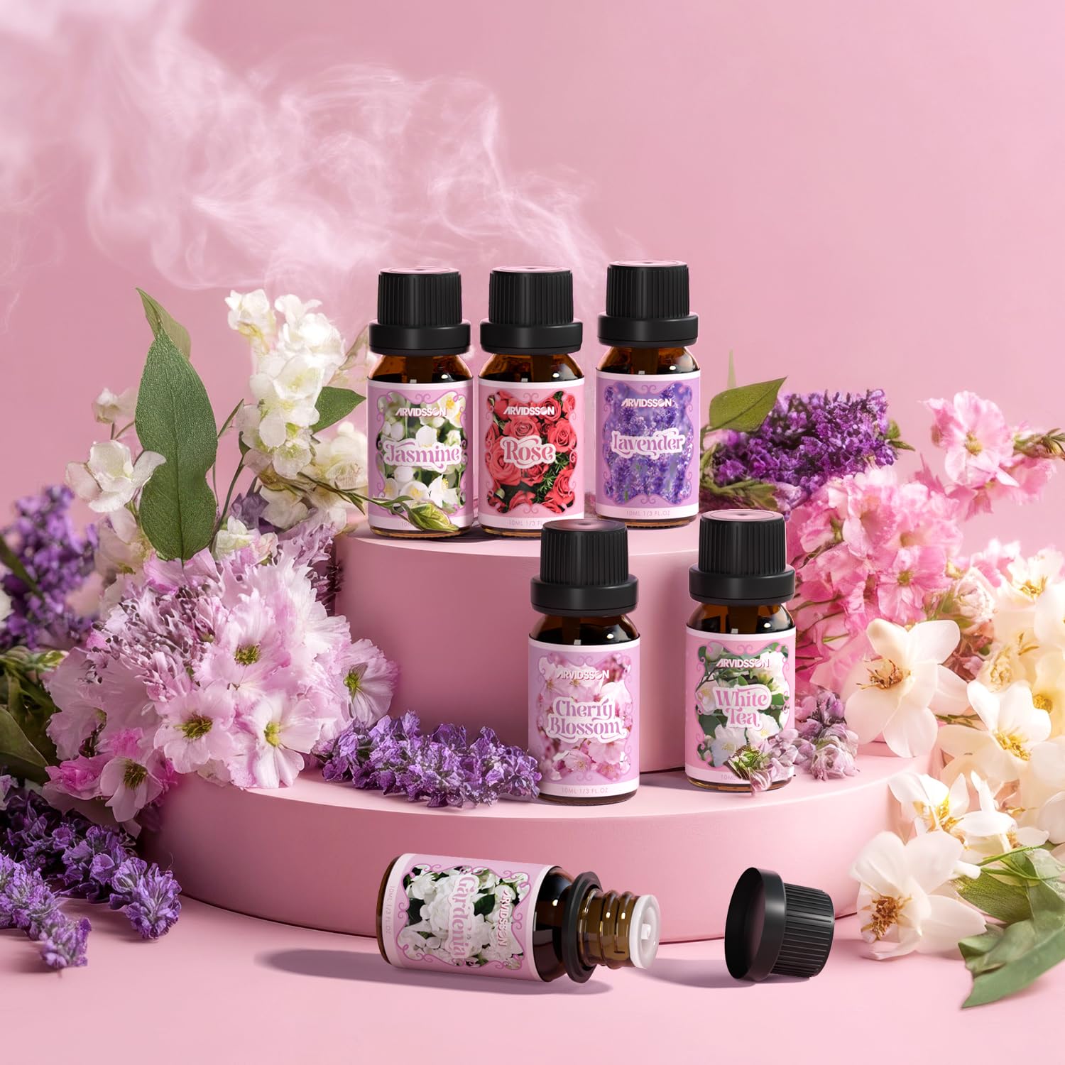 ARVIDSSON Thé blanc – note légère pour diffuseur et cosmétiques faits maison.
