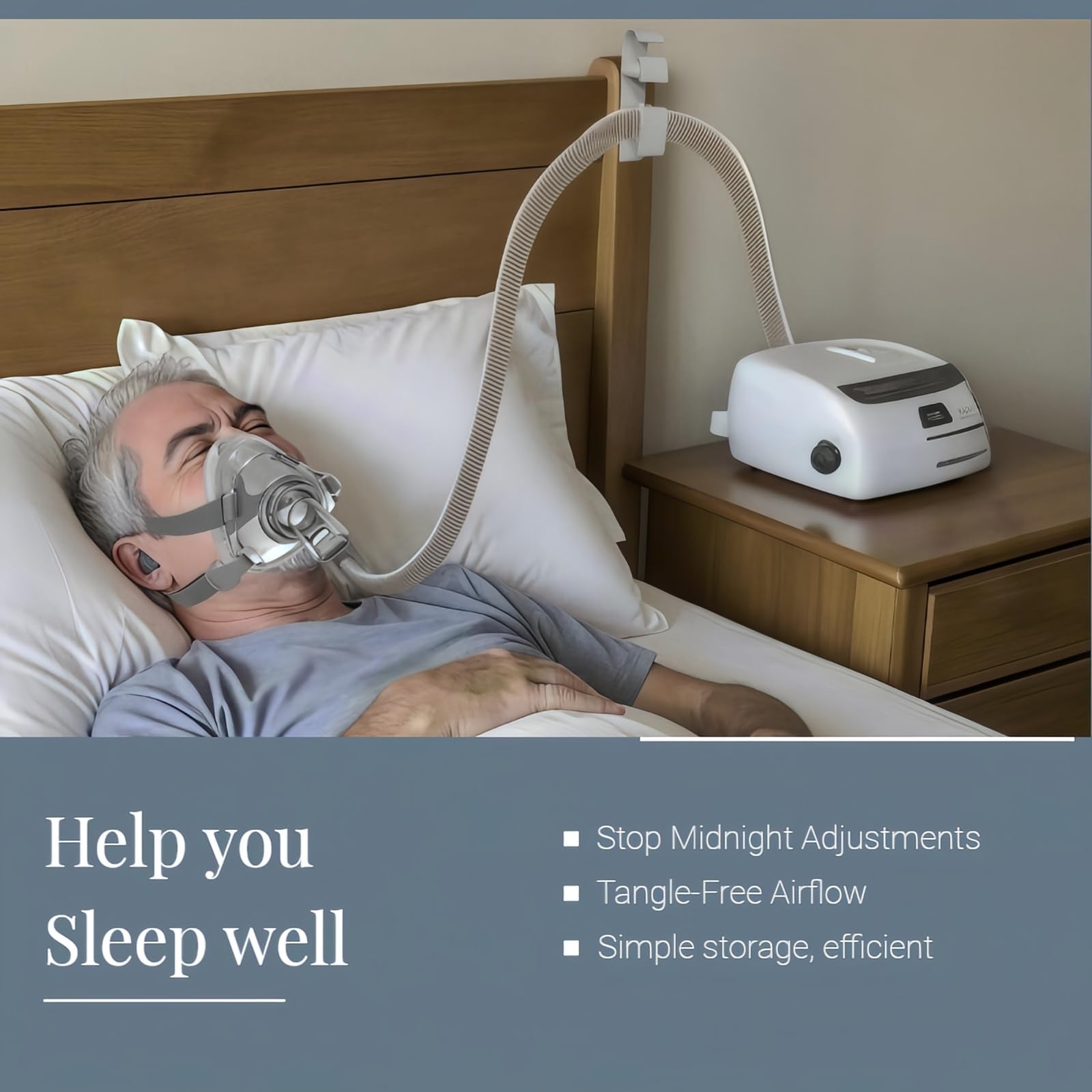 AS Fafna installation sans outil CPAP lit simple et rapide