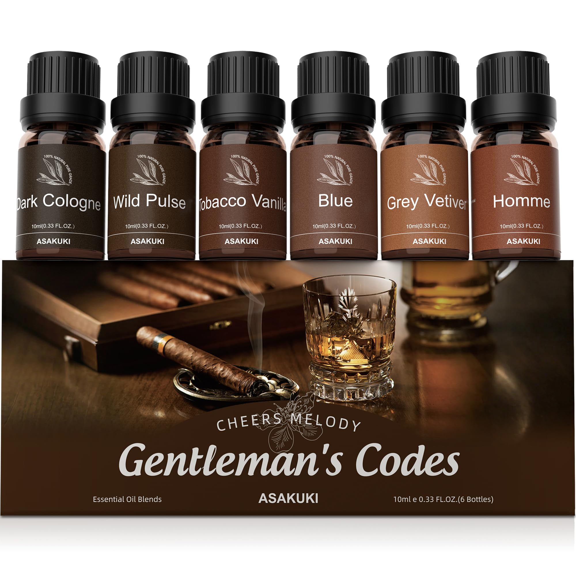 ASAKUKI – Bouteille homme diffuseur: senteur élégante et neutre pour ambiance professionnelle.