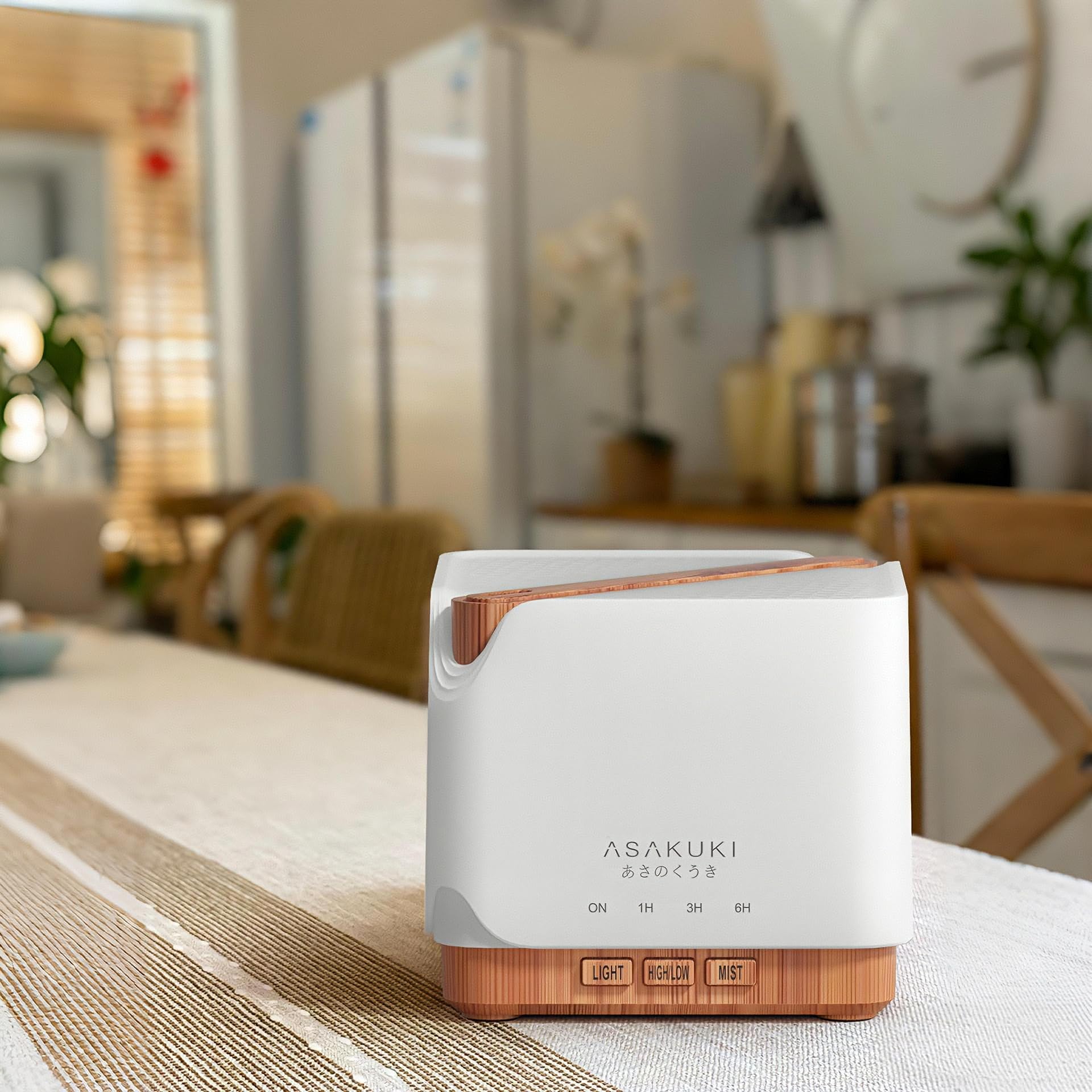ASAKUKI diffuseur d'aromathérapie améliorant l'atmosphère domestique.