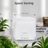 ASAKUKI diffuseur design blanc: belle intégration esthétique pour votre intérieur.
