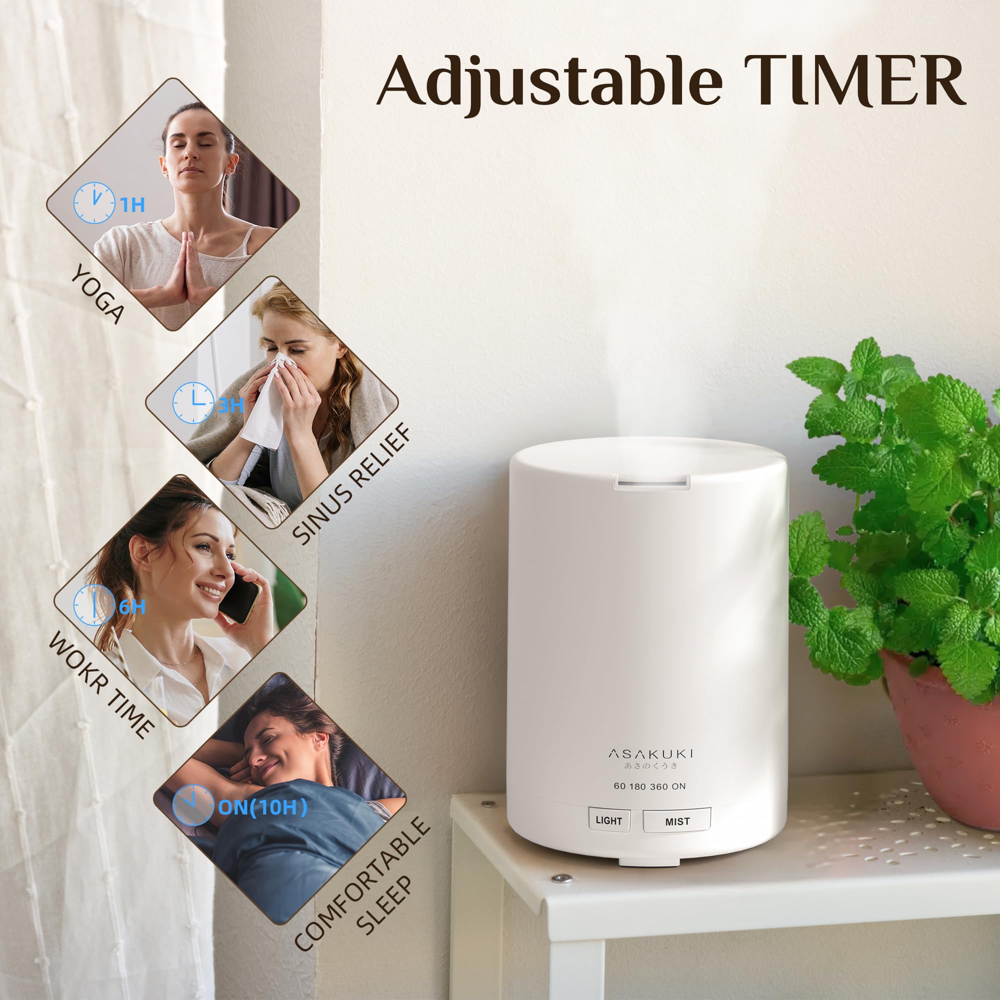 ASAKUKI diffuseur-design-moderne qui s’intègre au décor.
