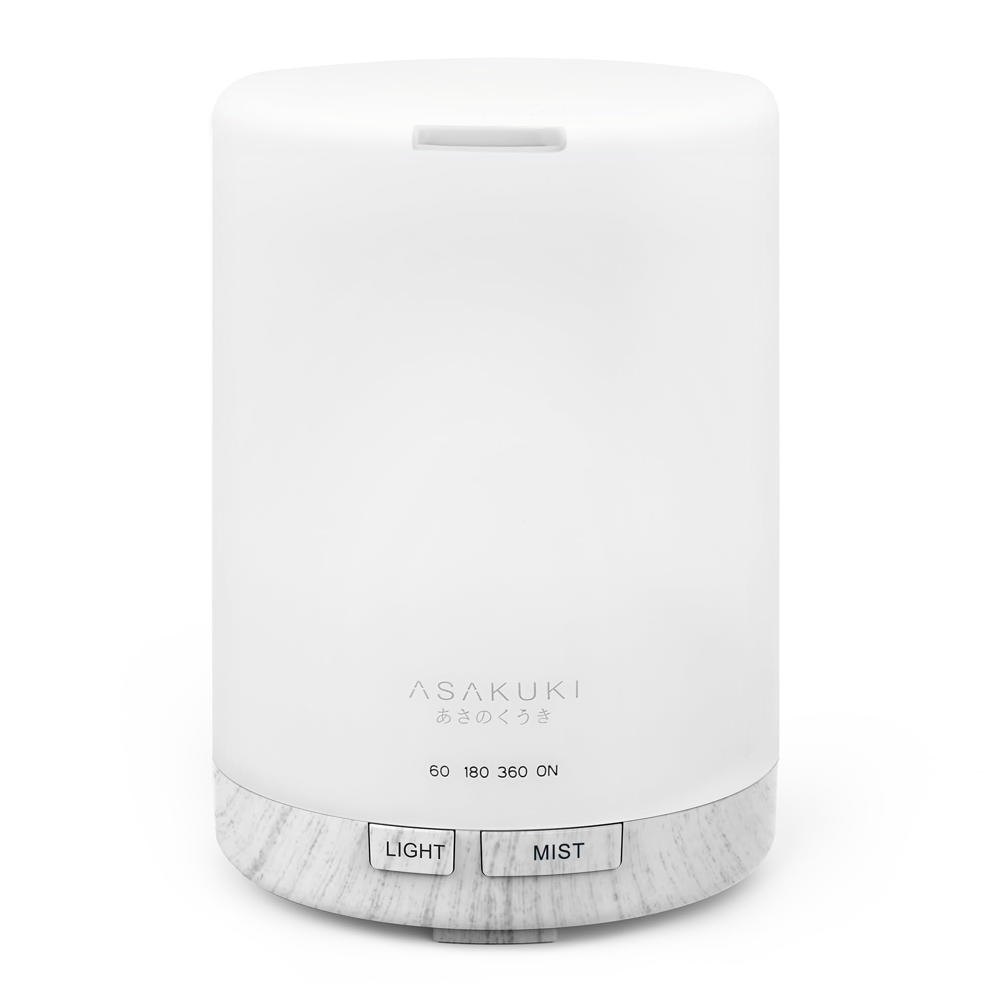 ASAKUKI diffuseur huiles essentielles 300 ml avec lumières multicolores pour une ambiance zen