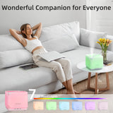 ASAKUKI diffuseur sept couleurs lumineuses: ambiance personnalisable pour chaque pièce.