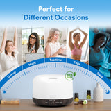 ASAKUKI Diffuseur ultra silencieux, moins de 23 dB, ambiance paisible.