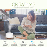 ASAKUKI diffuseur-wifi-intelligent pour contrôle via application et Alexa