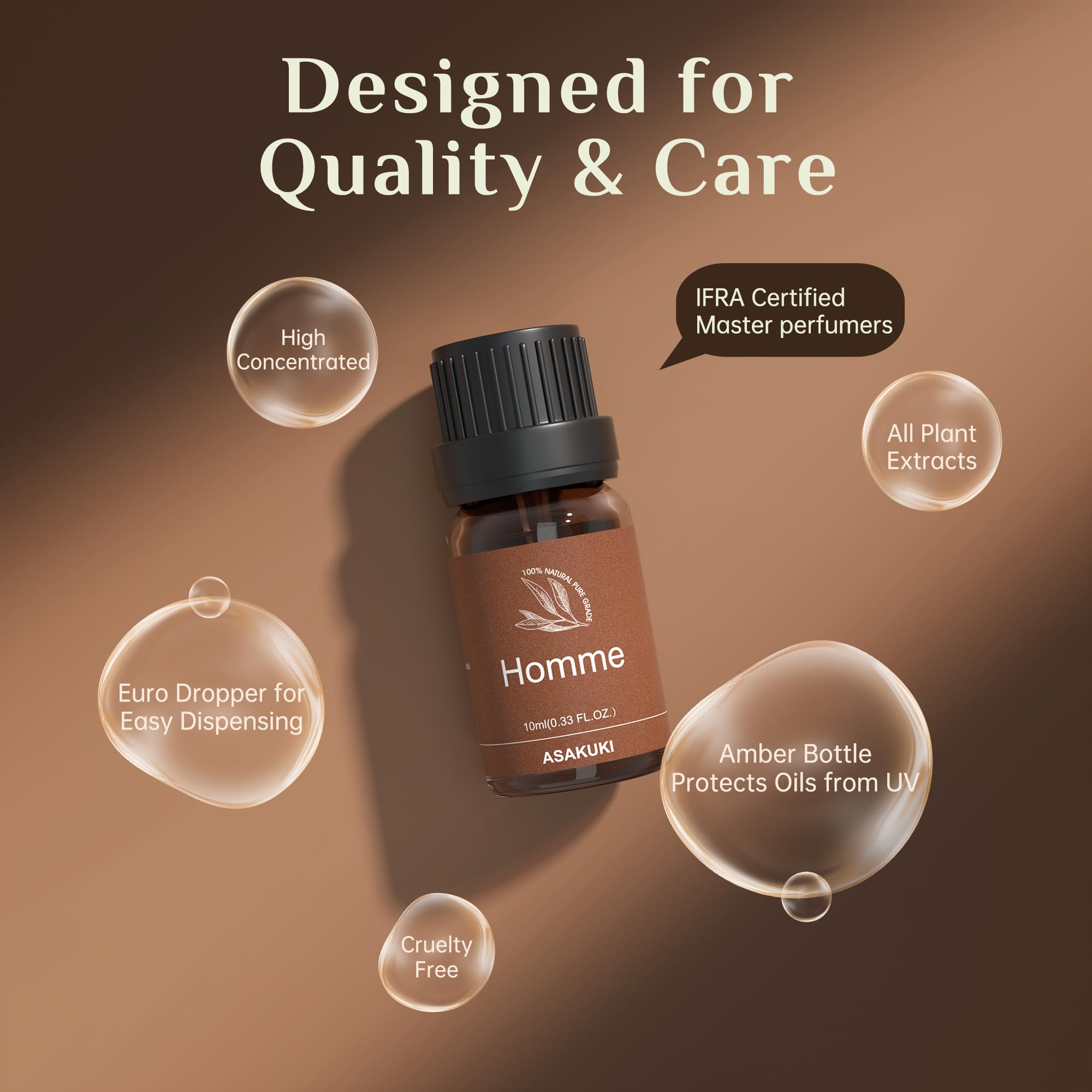 ASAKUKI – Étiquettes huiles diffusion: informations claires pour une utilisation sûre et efficace.