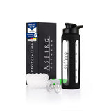 Asbirg Shaker Verre 24oz — verre borosilicate clair pour smoothies.