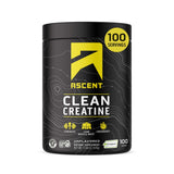 Ascent poudre créatine 5 g par portion, préparation facile pour l'entraînement.