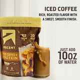 Ascent Poudre Protéinée Café Glacé emballage élégant préservant fraîcheur