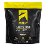 Ascent Whey Native shake après-entraînement pour une récupération efficace.
