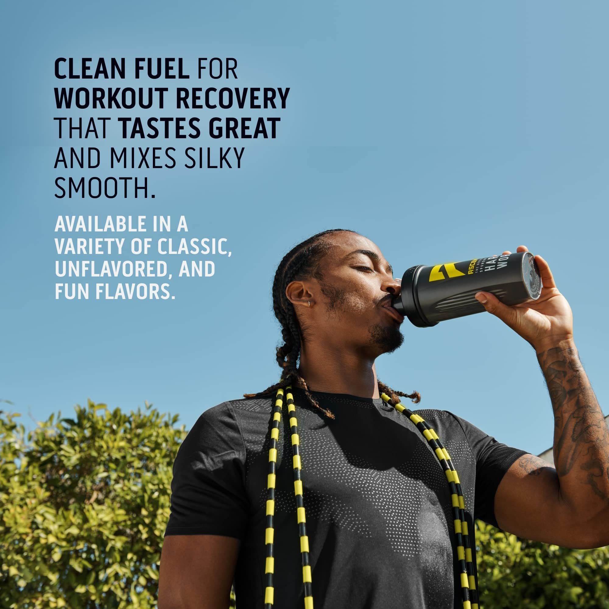 Ascent Whey Protéine Mélange facile à mélanger avec eau froide