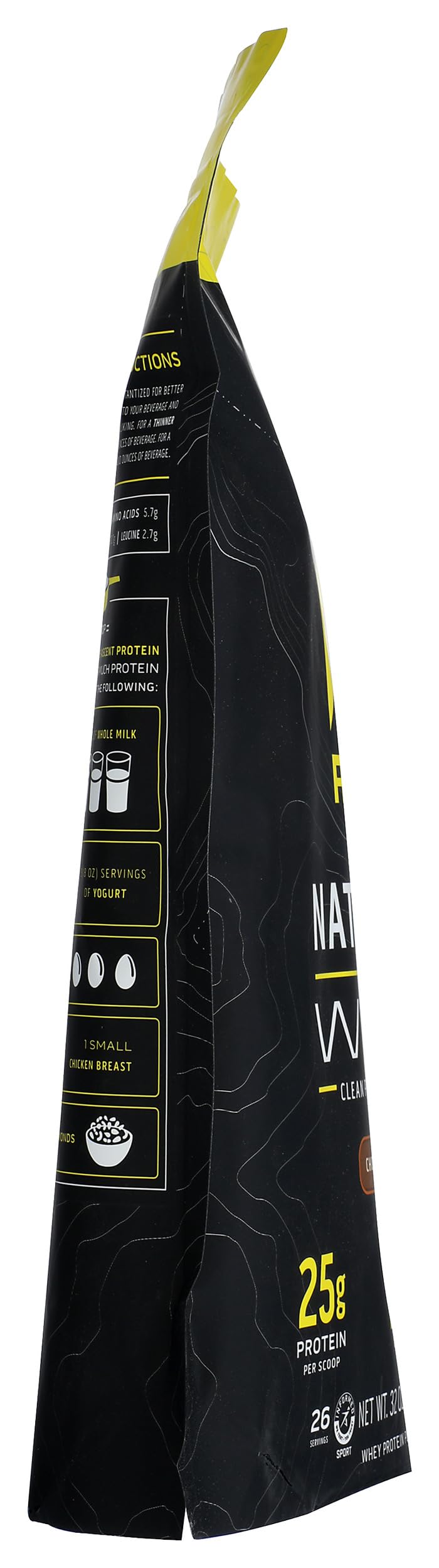 Ascent Whey Protéine Sans Gluten certifiée, convient pour régimes sans gluten