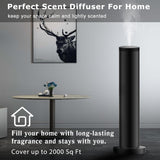 ASCENTYER Diffuseur – design noir moderne qui s'intègre à tout intérieur.