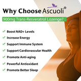 Ascuoli pastille 900 mg: dose élevée par unité.
