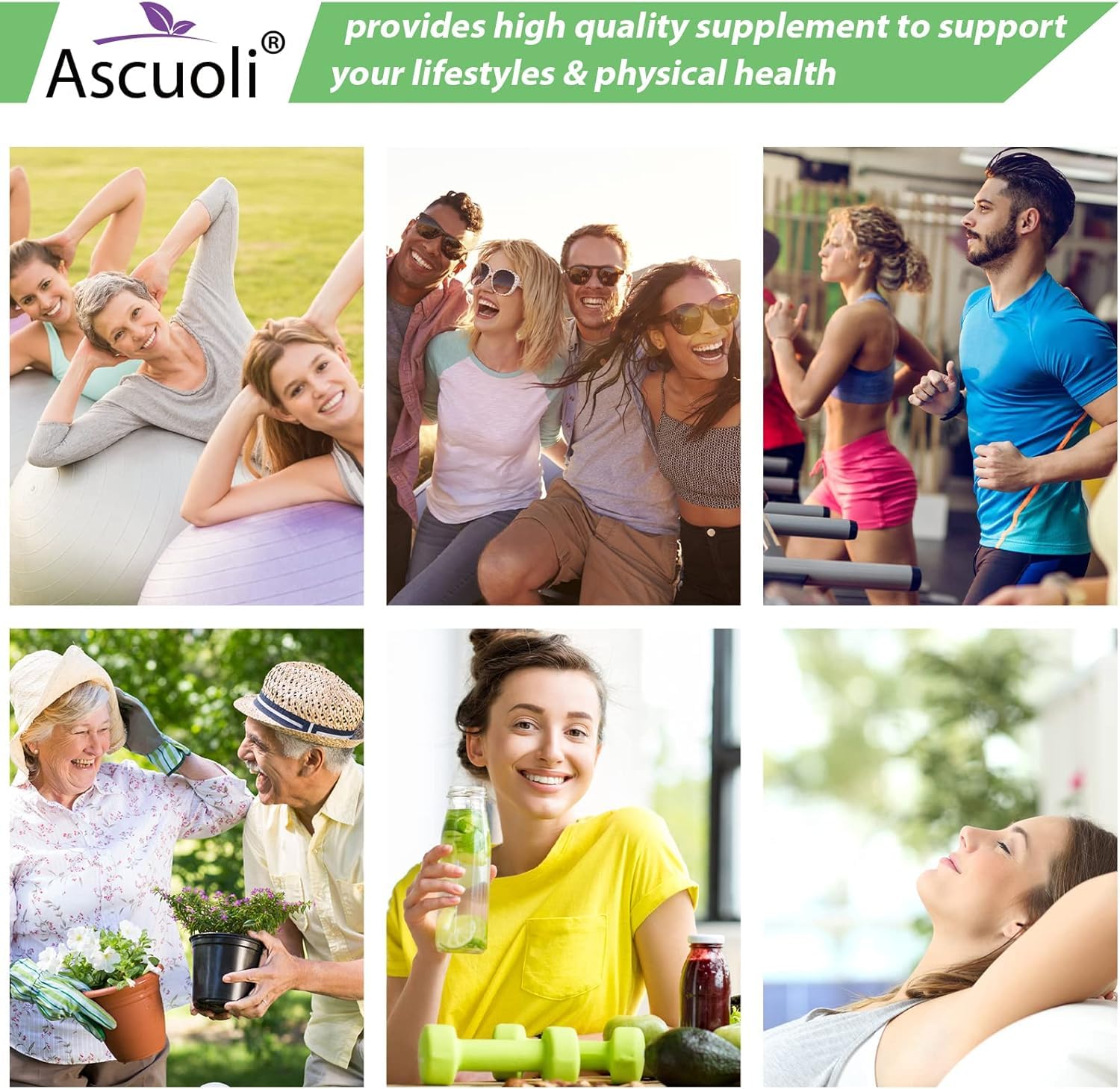 Pastille à mâcher Ascuoli: absorption rapide en bouche.