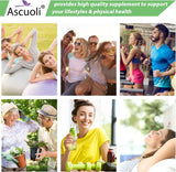 Pastille à mâcher Ascuoli: absorption rapide en bouche.