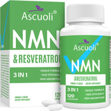 Flacon Ascuoli Sublingual NMN: pratique pour une dose quotidienne.