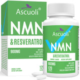 Ascuoli NMN Resveratrol, boîte 120 pastilles : praticité et routine facilité