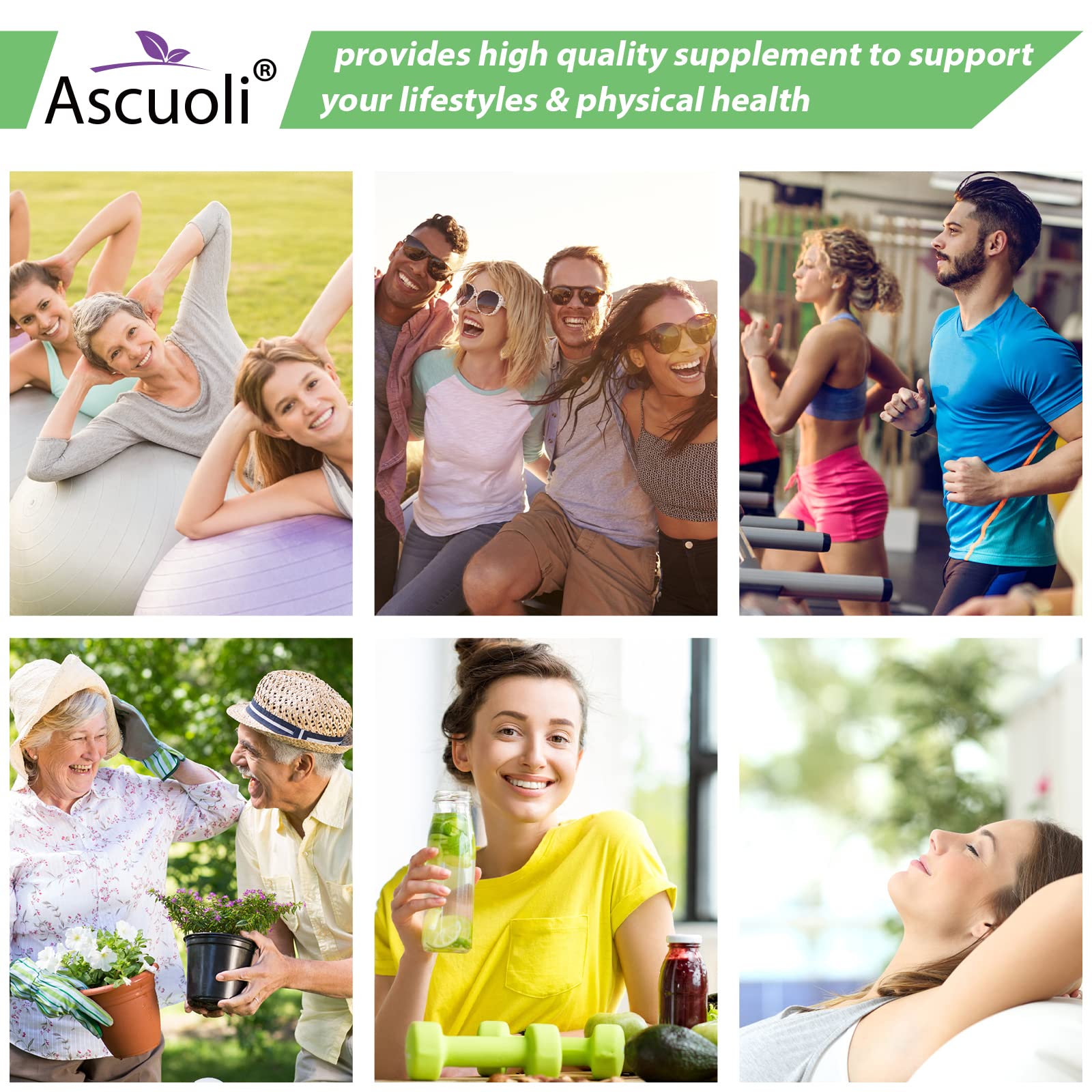 Pastille Ascuoli se dissolvant sous la langue pour absorption rapide