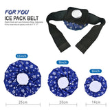 ASEKACK Sangle glace ajustable: fixation fiable pour toutes tailles.