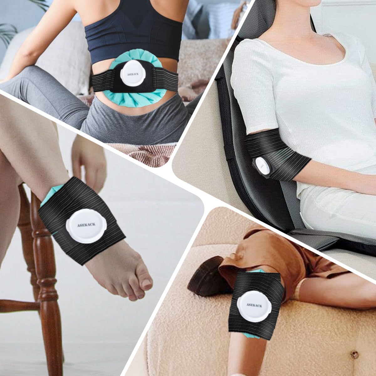 ASEKACK utilisation à domicile ou au bureau, pratique et portable