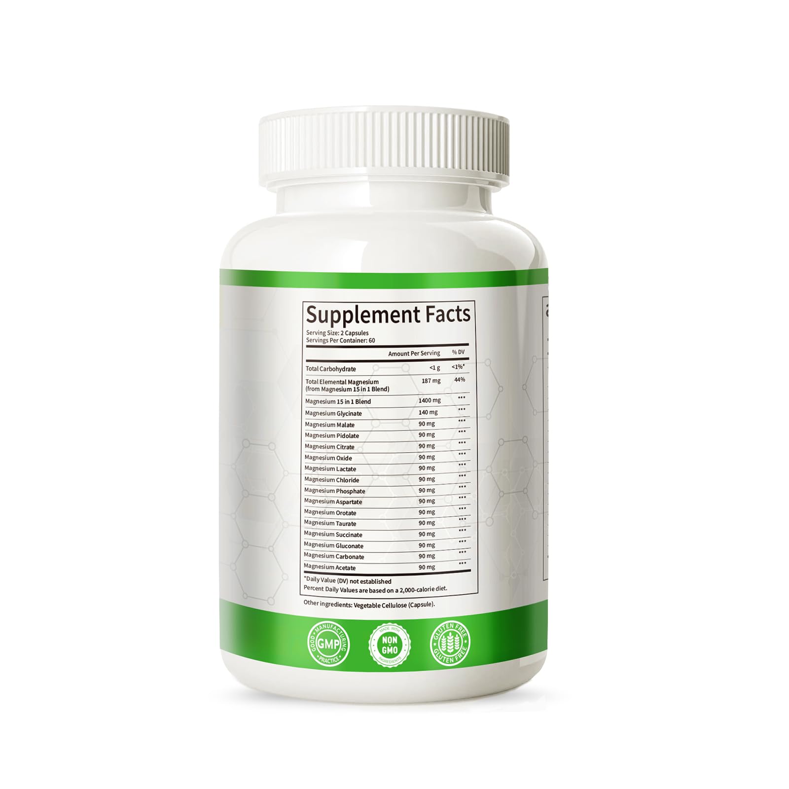 Ashenutri Magnesium Controle Fluide-Mineral: contribue à l'équilibre électrolytique et hydratation.