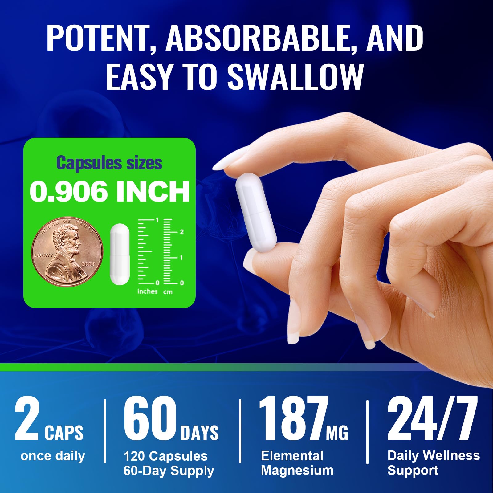 Ashenutri Magnesium Formule Confort Systeme Nerveux: peut favoriser un calme serein.