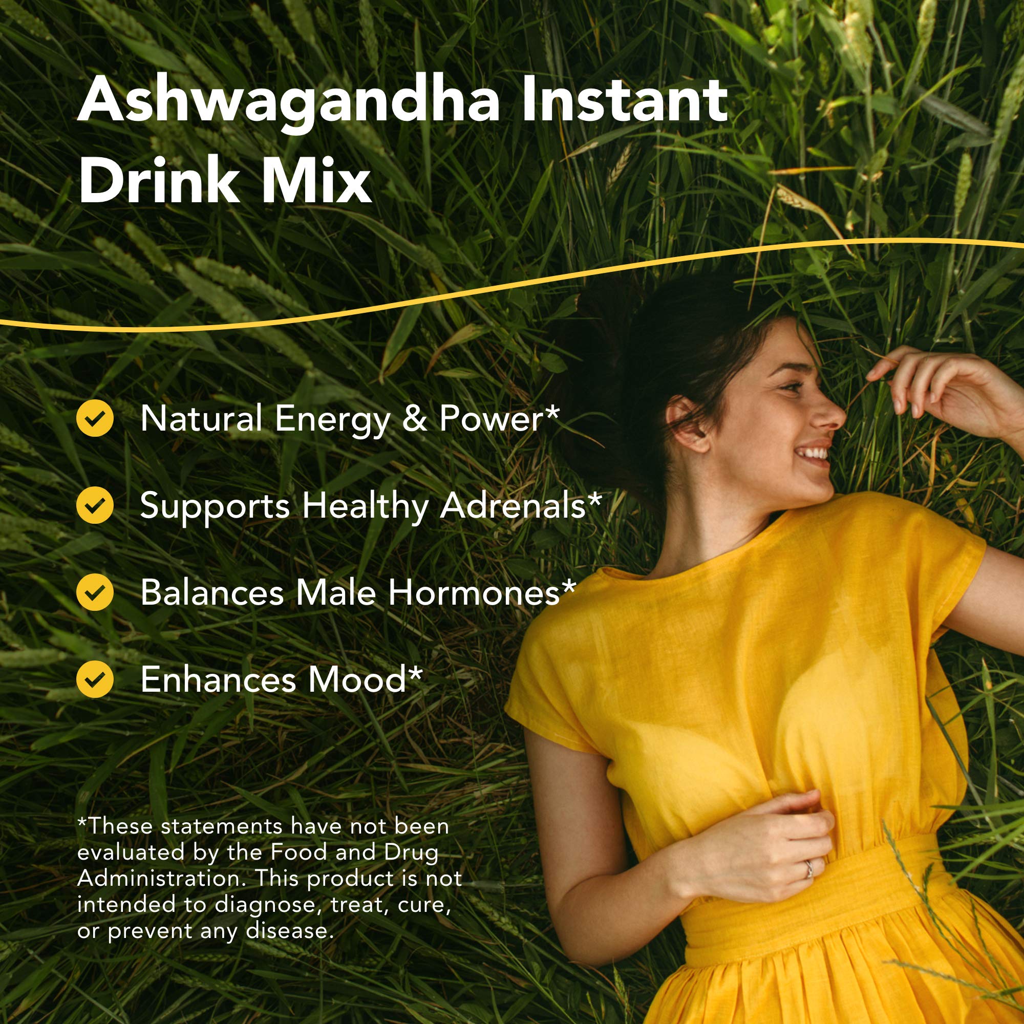AshwaMilk : poudre de yacon pour un goût naturellement sucré et soutien bien-être.