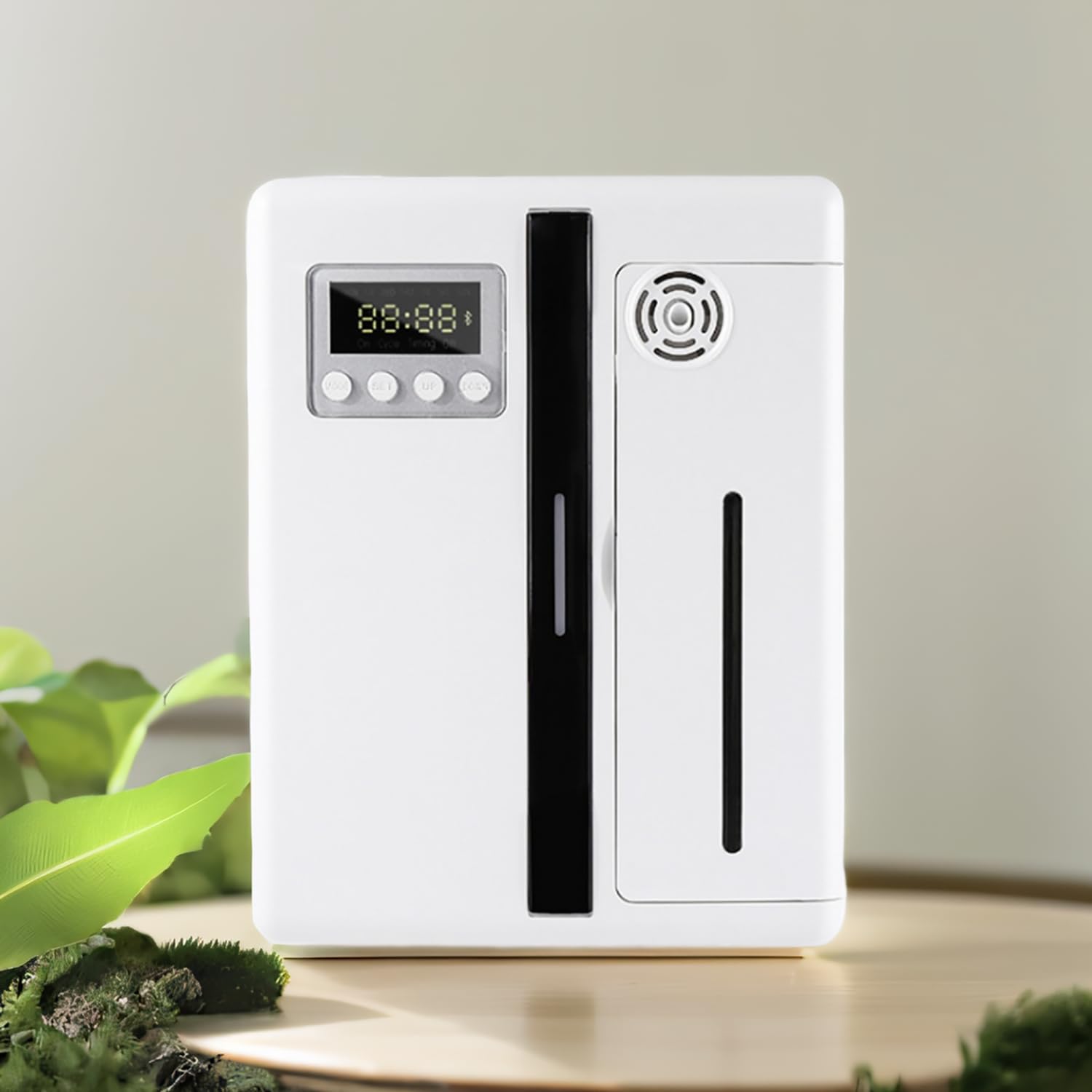 Asixxsix Diffuseur d'arômes Ultrasonique, diffusion discrète pour une ambiance apaisante à domicile.