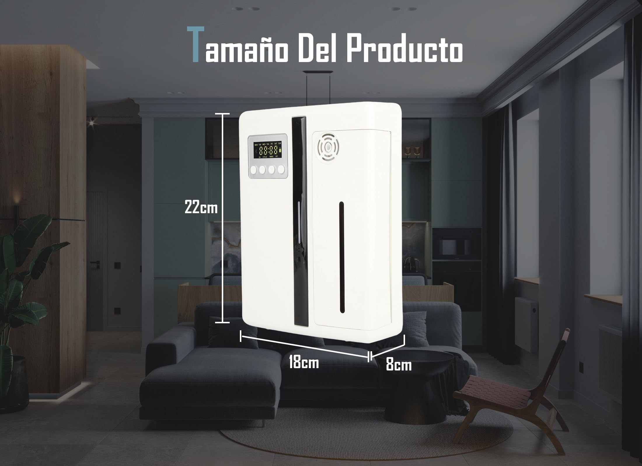 Asixxsix Diffuseur Spa Hôtel, ambiance premium pour les espaces dédiés.