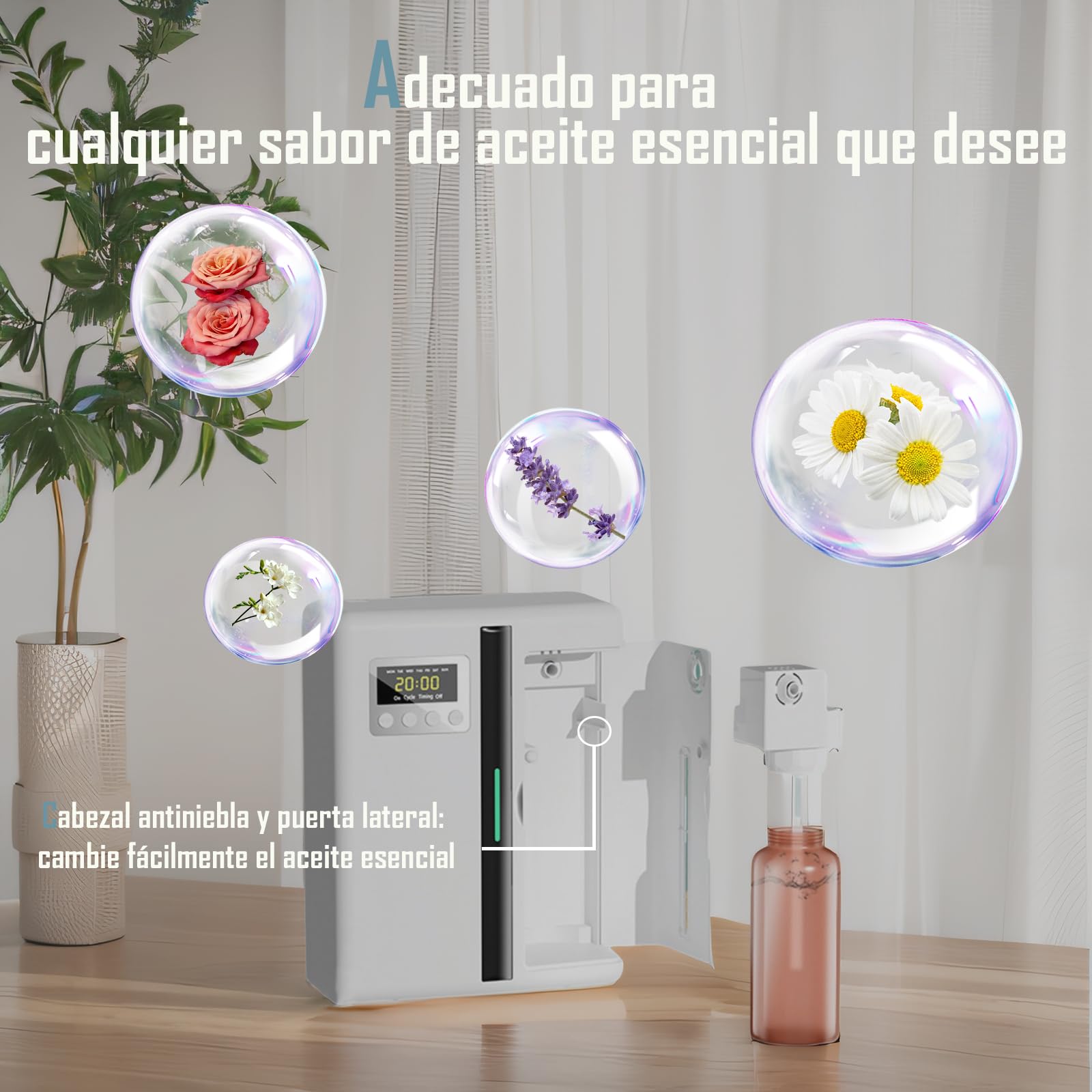 Asixxsix Diffuseur Yoga Studio, énergie aromatique pour les séances.
