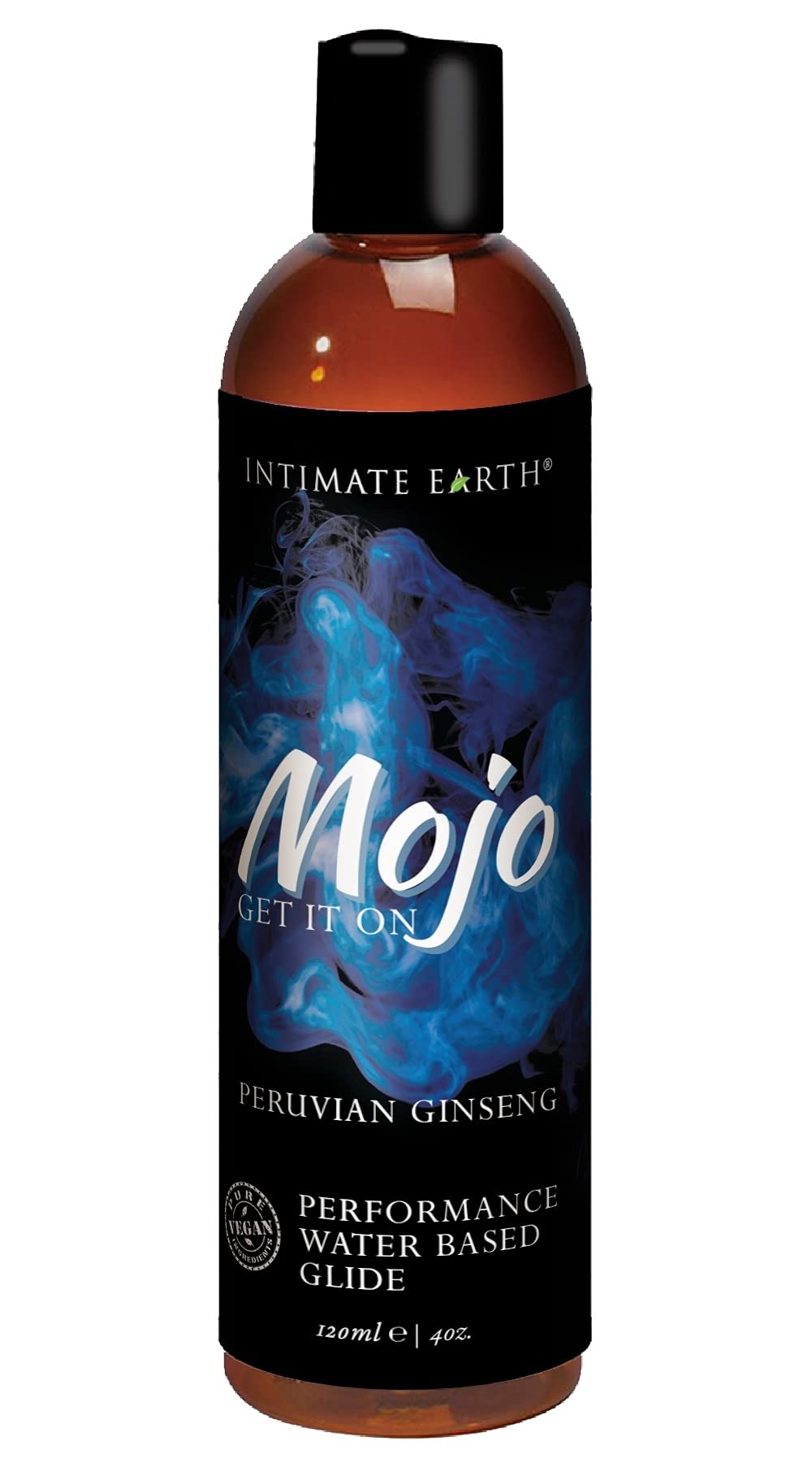 Ask Grandpa Mojo Peruvian Ginseng lubrifiant bouteille, glisse durable et confortable.