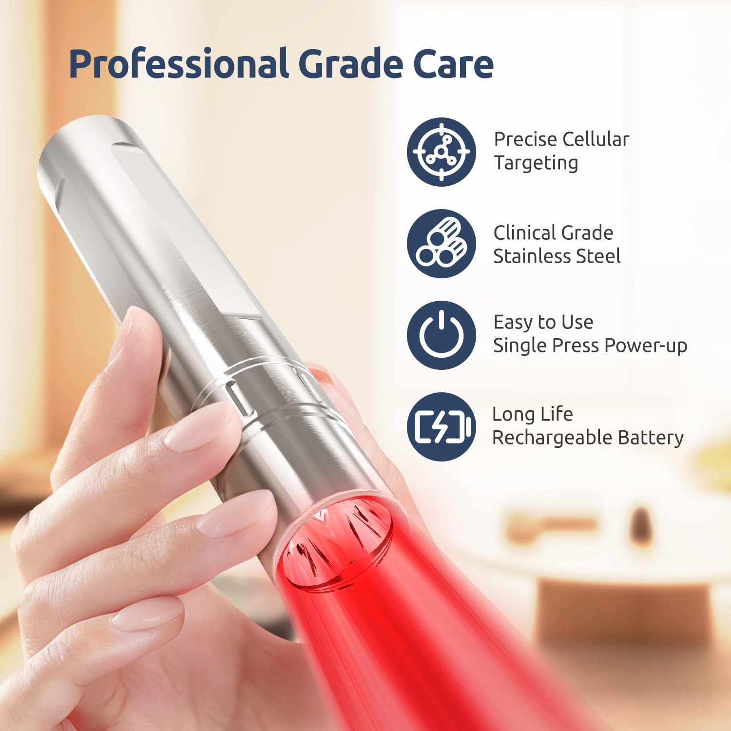 A SMALLGOAL lampe infrarouge pour visage et corps, soin relaxant des tensions quotidiennes.
