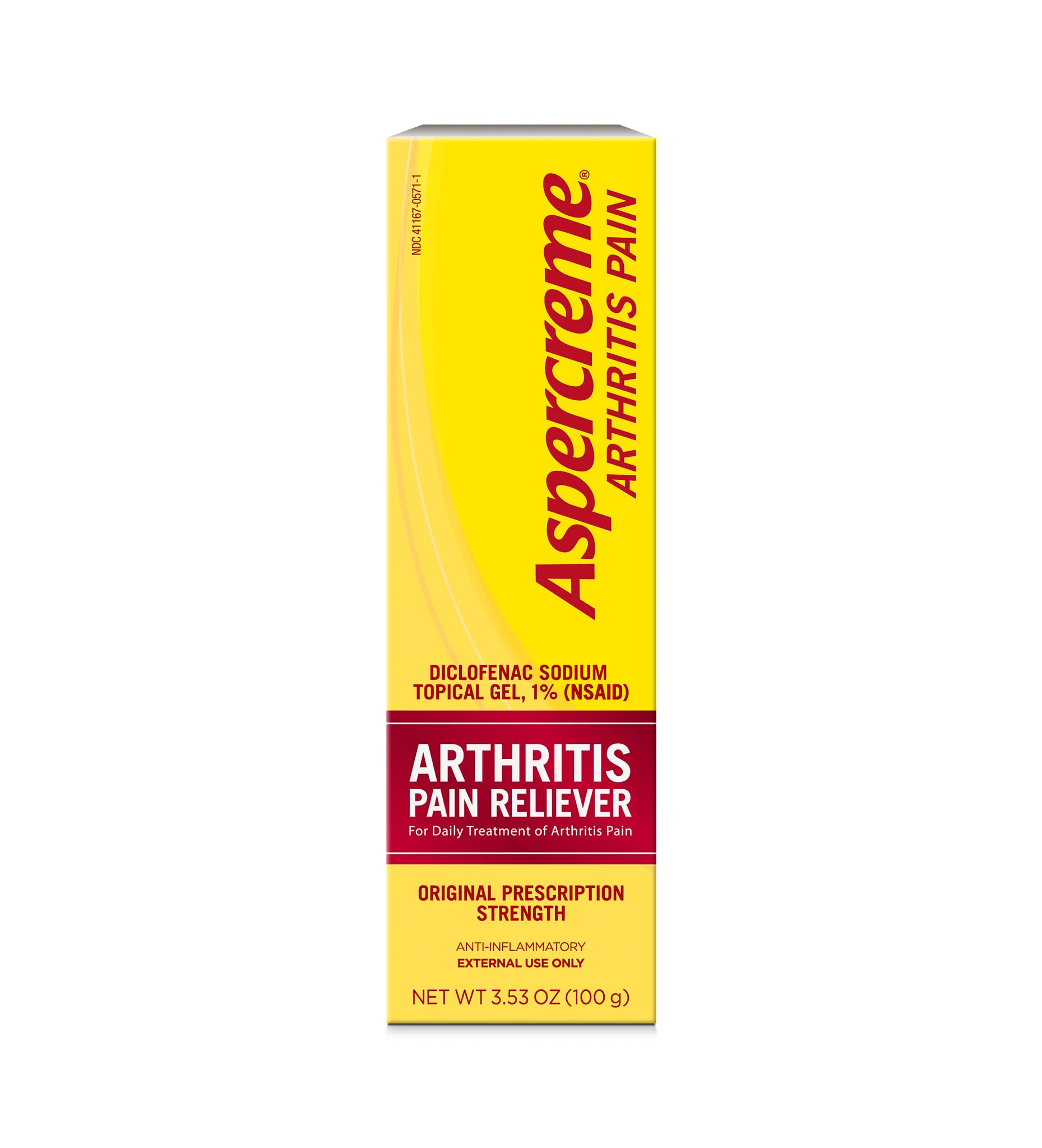 Relief des douleurs articulaires et mobilité accrue après application du gel Aspercreme.