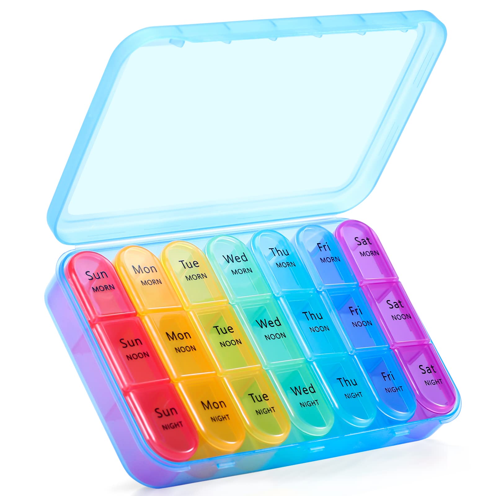 ASprink Pil Box affichage 3 fois par jour, pratique pour l'organisation quotidienne.