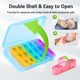 ASprink Pil Box rangement pratique pour pilules et compléments.