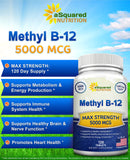 aSquared Nutrition B12 methylcobalamin – clarté mentale et vitalité.