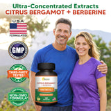 Capsules berberine d'aSquared Nutrition, prise simple pour le bien-être.
