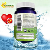 CoQ10 d'aSquared Nutrition – tableau de composition clair et accessible.