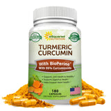 Flacon aSquared Nutrition Curcumine 1300mg, soutien potentiel mobilité des articulations.
