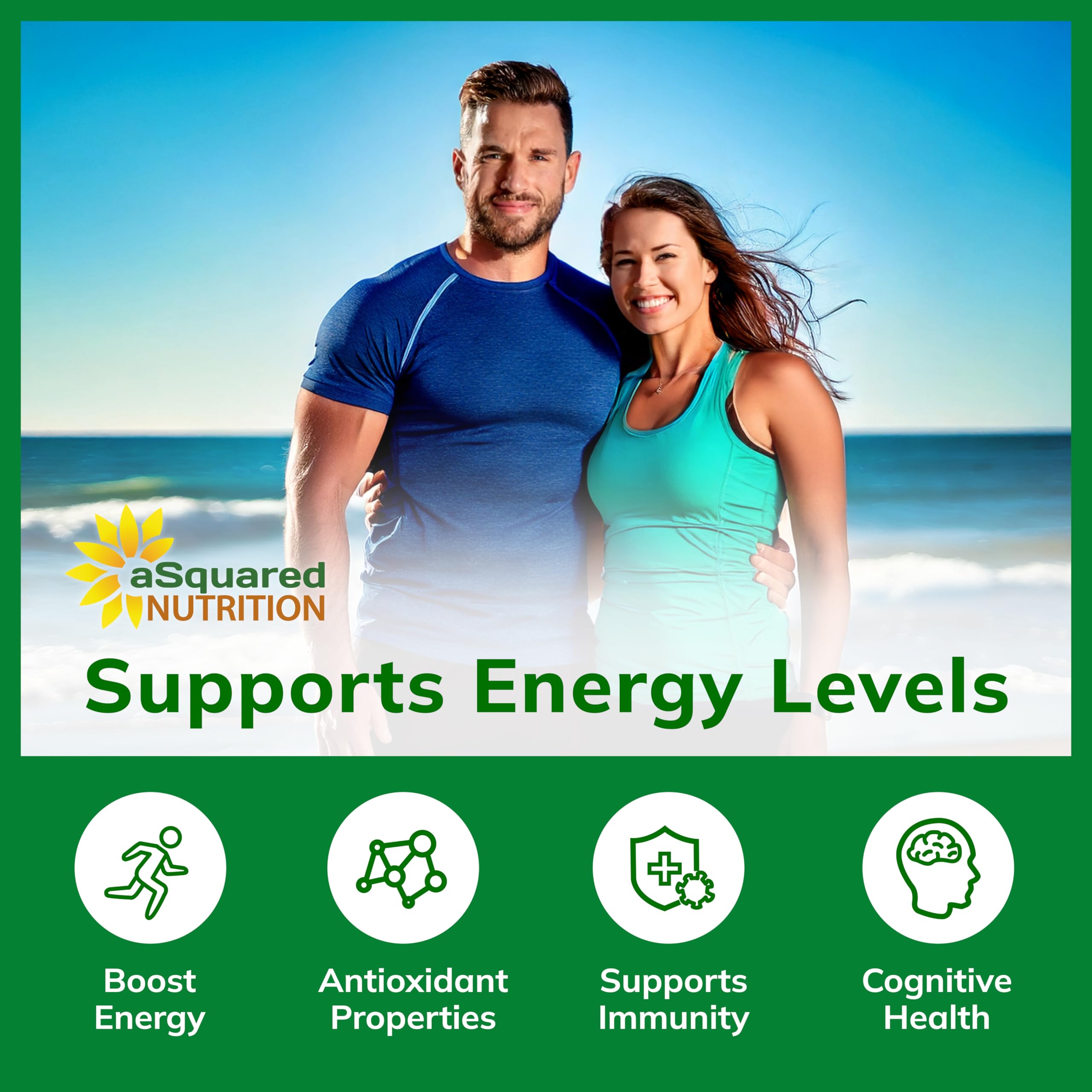 aSquared Nutrition Extrait thé vert EGCG – qualité et pureté vérifiables en laboratoire.