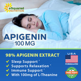 aSquared Nutrition Apigenin L-Theanine – gommes moelleuses et goût naturel apaisant