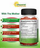aSquared Nutrition Gommes avec la Mère formulation riche en nutriments