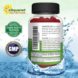 Gommes safran d'aSquared Nutrition, routine quotidienne simple et pratique.