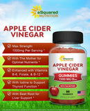 aSquared Nutrition Gommes Vinaigre de Pomme ingrédients clés pour la digestion