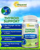 aSquared Nutrition – Ingrédients clés présentés sur l’emballage pour le soutien thyroïdien.